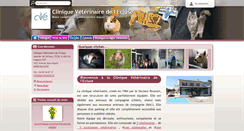 Desktop Screenshot of clinique-veterinaire-lecluse.net